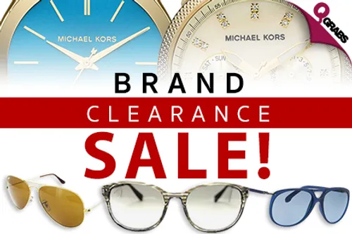 From QR119, Get Designer Quality for Less with Our Brand Name Clearance Sale on Sunglasses & Watches - Very LIMITED Supply - Options for Men & Women! (Up to QR1221 Value)